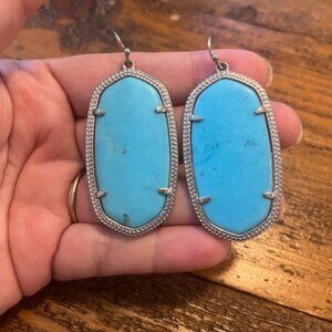 Blue Kendra Scott Earrings